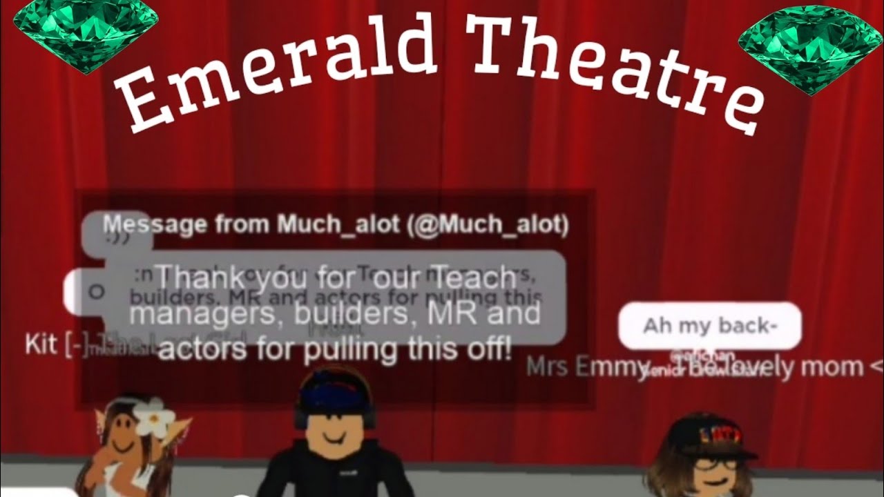 First time hosting a show at Emerald Theatre LR POV!