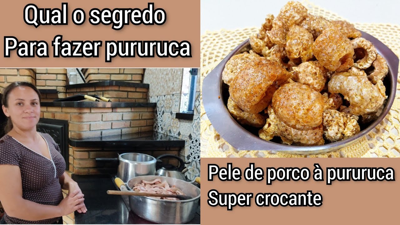 COMO FAZER PELE DE PORCO A PURURUCA SUPER CROCANTE