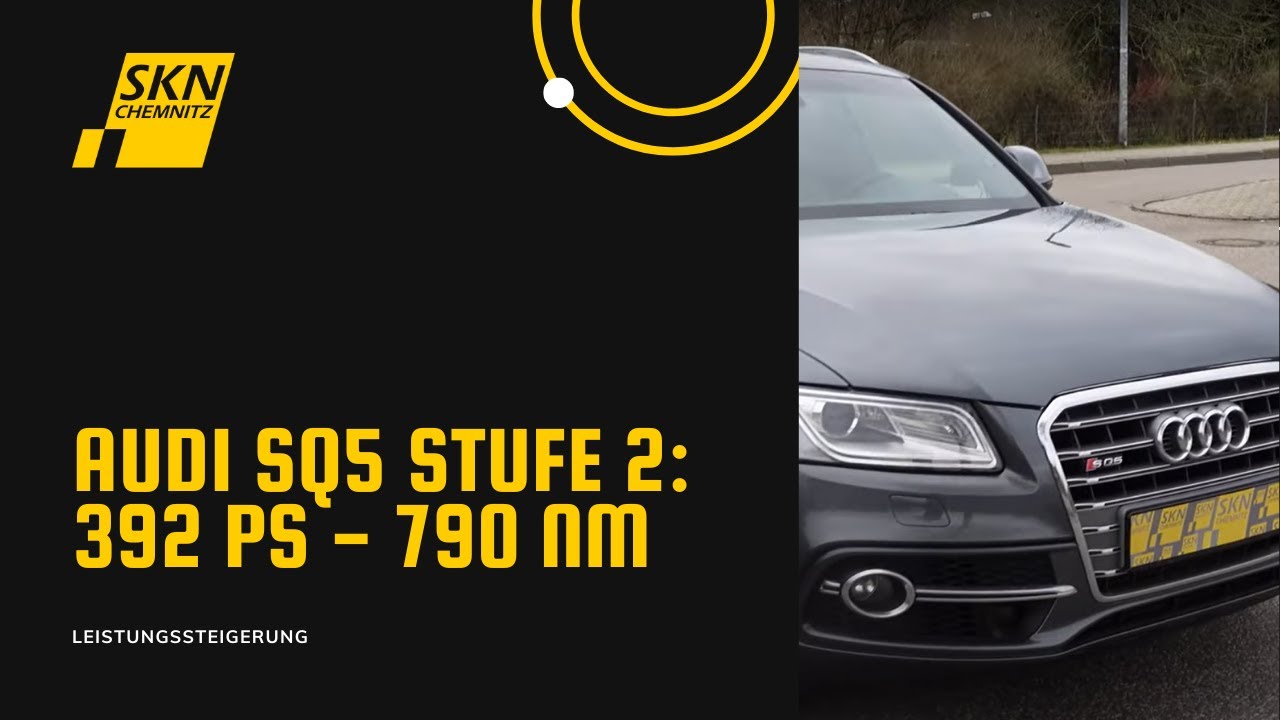 Wir kratzen an den 400PS - #Audi #SQ5 #chiptuning Stufe 2 - Mehr Power für den 3.0 Diesel