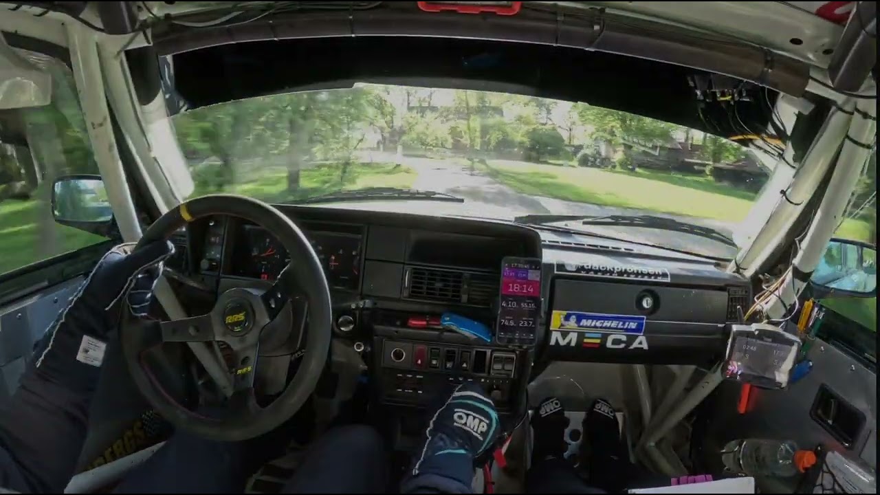ADAC ACTRONICS RALLYE SULINGEN 2025 SS8/10 Bahrenborstel Robin Thörnberg/Elinor Thörnberg 🇸🇪