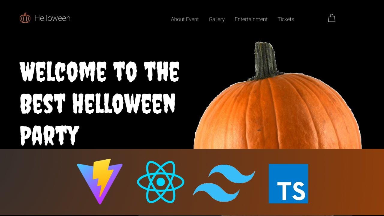 Nowoczesna Aplikacja Krok po Kroku z React, TypeScript, Tailwind CSS i Vite | Halloween Edition