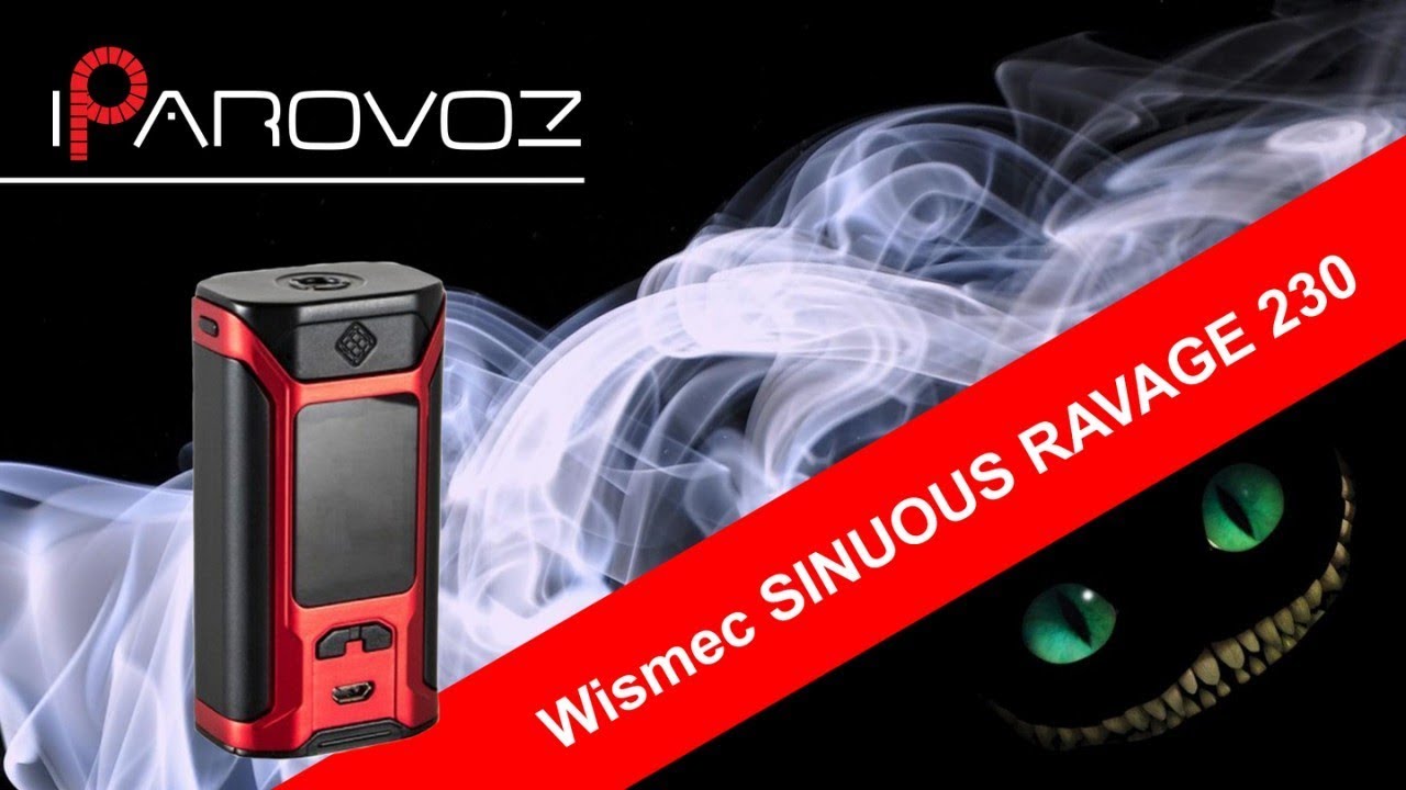 Wismec SINUOUS RAVAGE 230 обзор. Достойная замена Predator 228