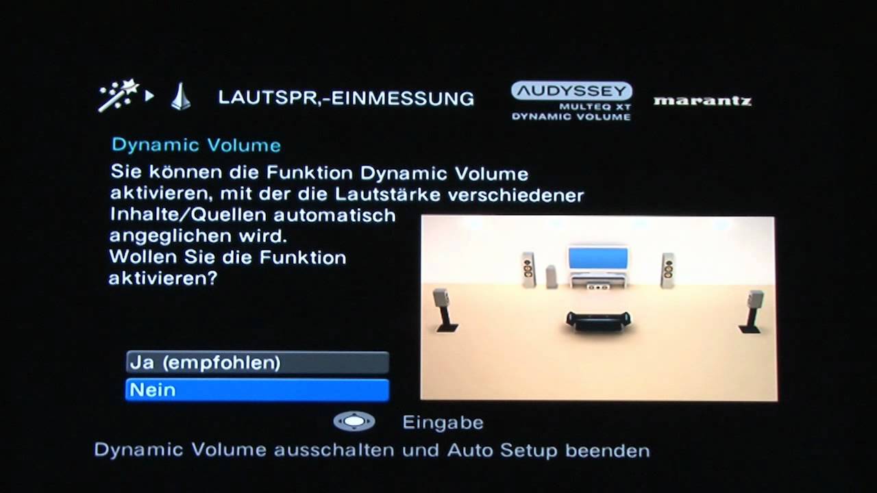 Install-Wizard Marantz SR-5006 & SR-6006 Heimkino AV-Receiver