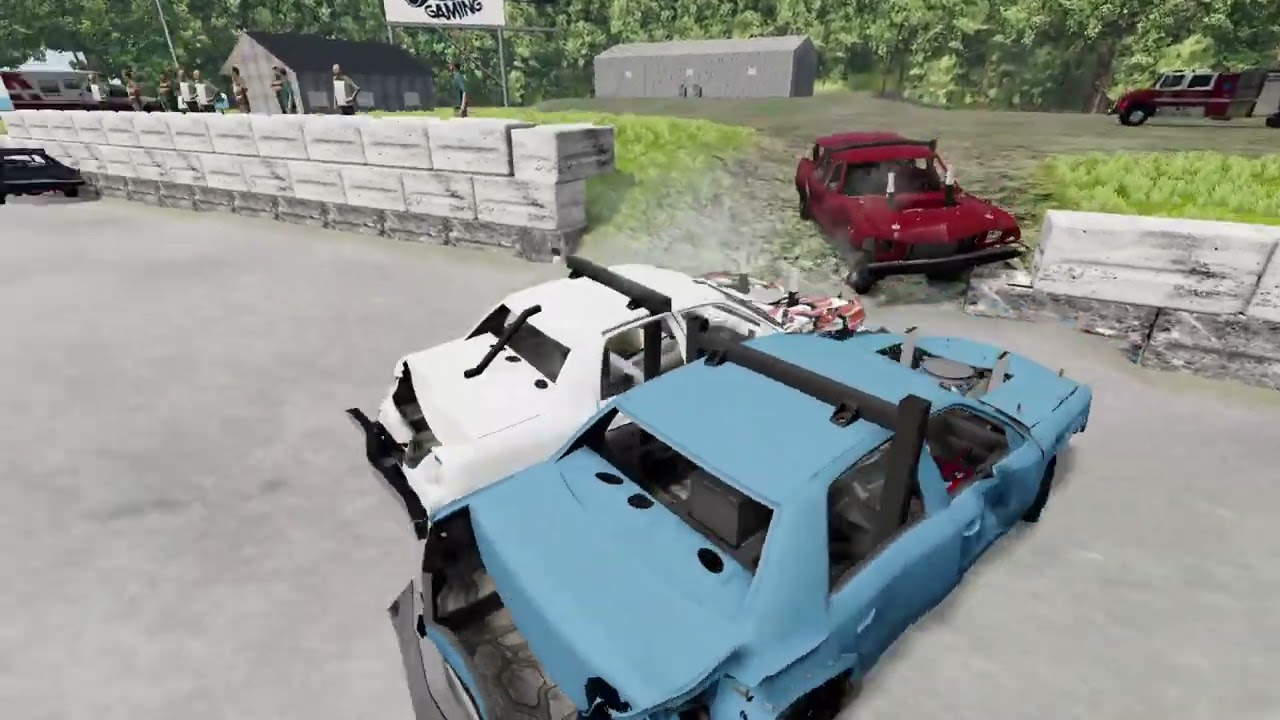 Hard Hit Compilation!  -  BeamNG Demolition Derby