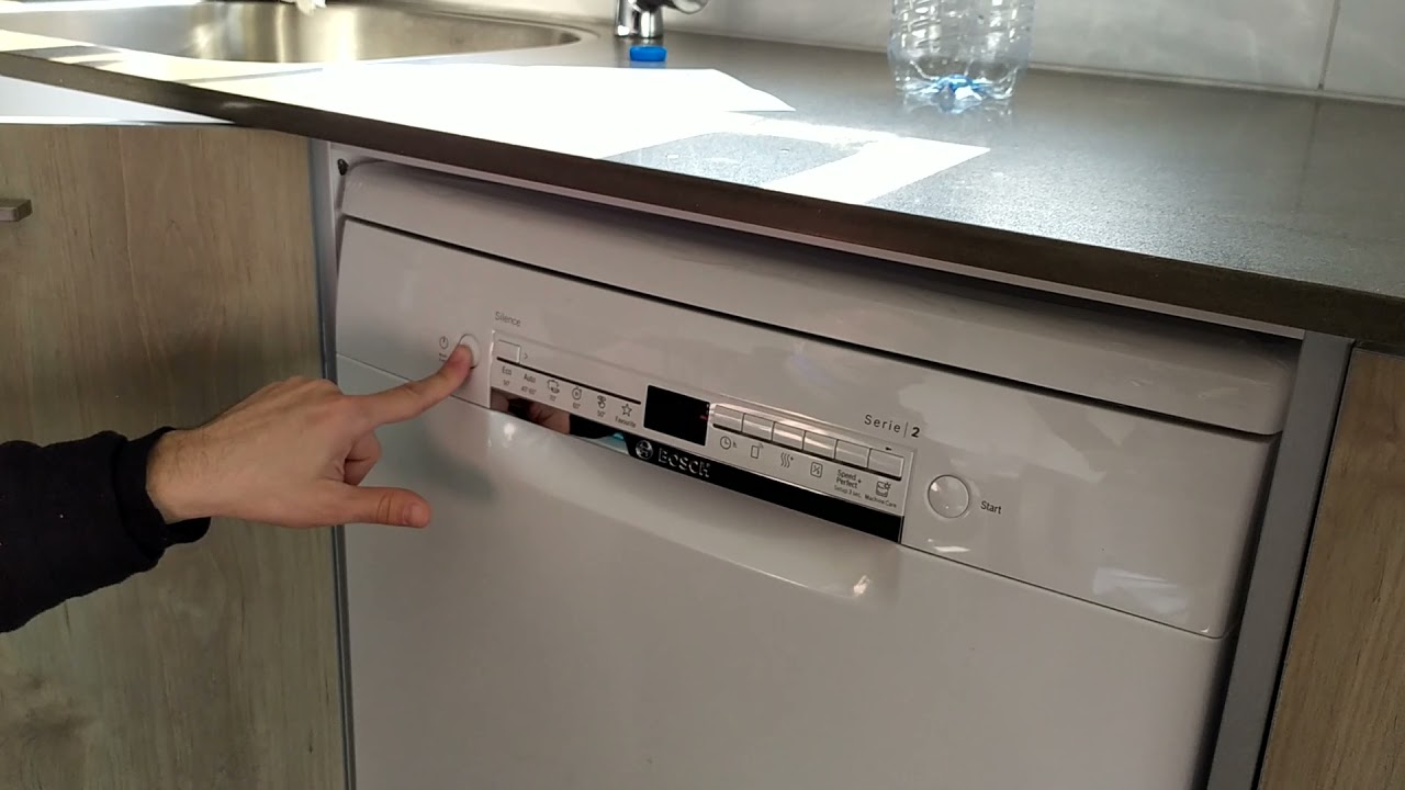 מדריך הפעלה כולל הדגמה למדיח כלים בוש