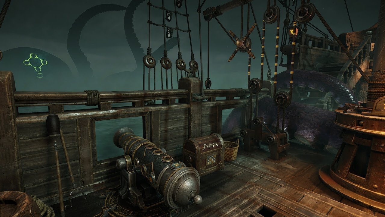 Escape Simulator 2: Episode 11: The Cursed Treasure, Room 2 (Pirate Ship)