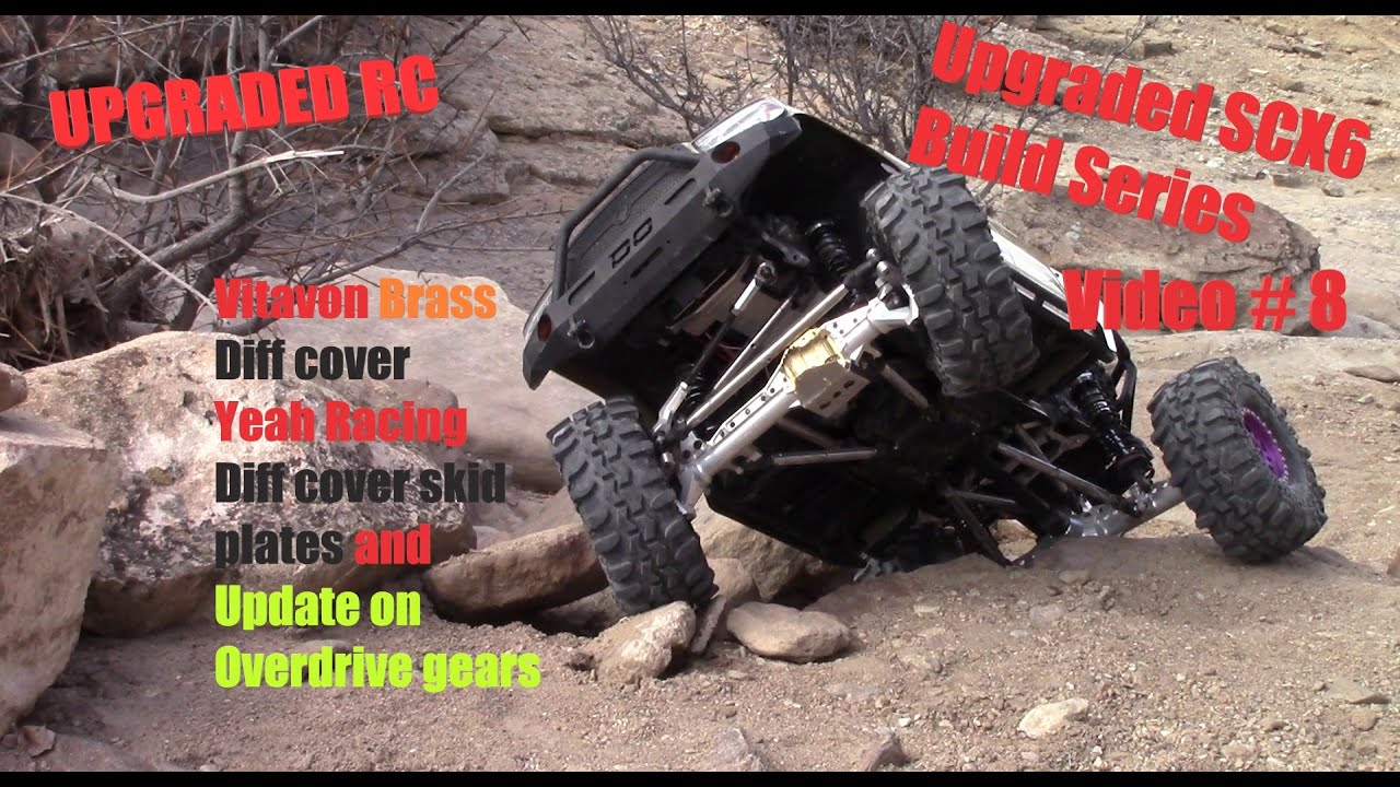 Upgraded SCX6 Build Series Video # 8