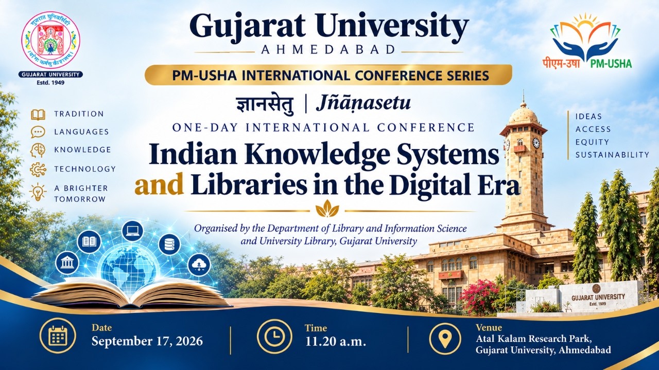 One-Day International Conference on &ldquo;Indian Knowledge Systems and Libraries in the Digital Era.&rdquo;