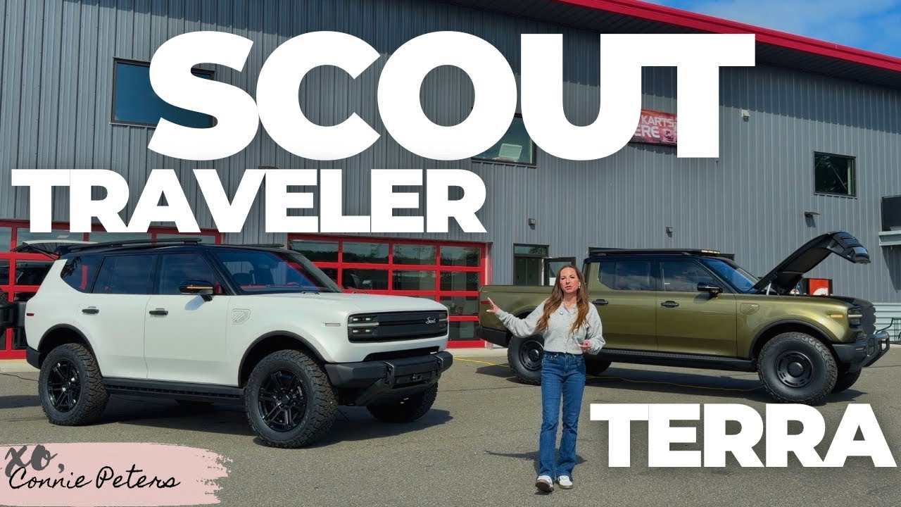 Скоро появится Scout: краткий обзор внедорожника Traveler и пикапа Terra!