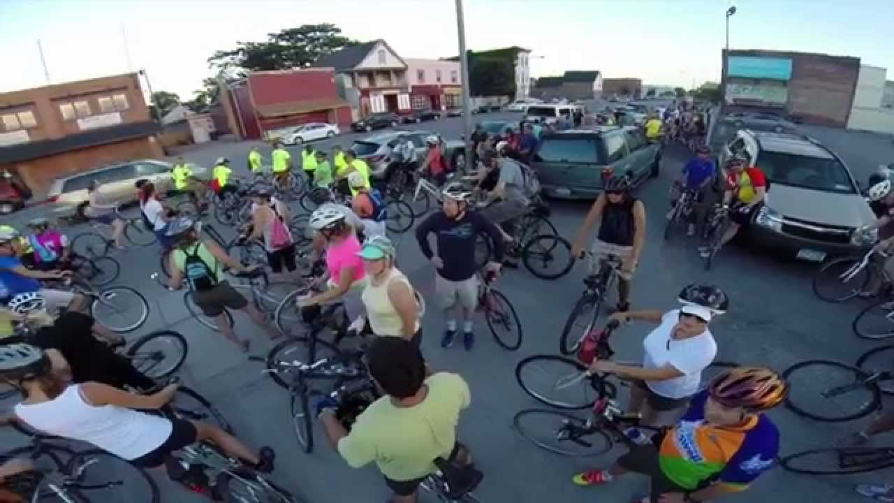 Slow Roll Buffalo West Side Ride, September 5 2014.