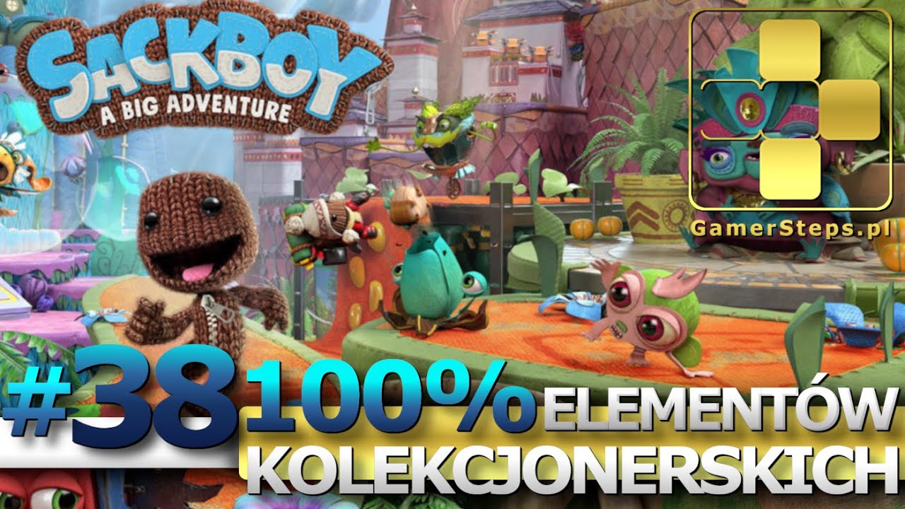 Sackboy: A Big Adventure: Elektryzujący swing #38 |100% Elementów kolekcjonerskich| All Collectibles