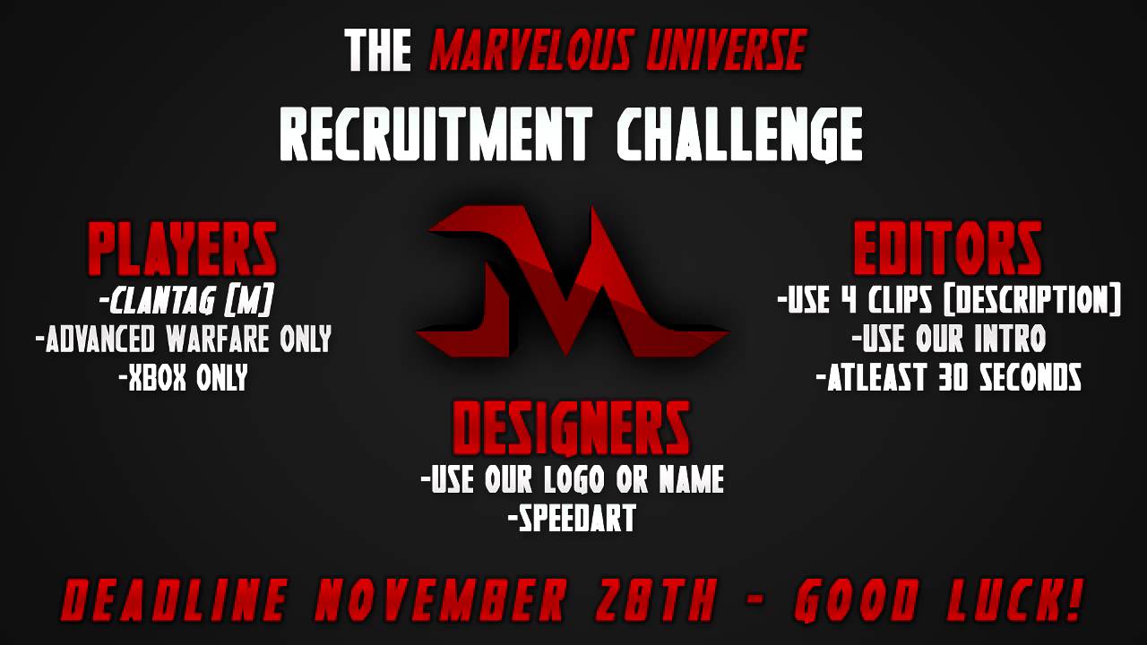Marv: Advanced Warfare Recruitment Challenge #MarvRC