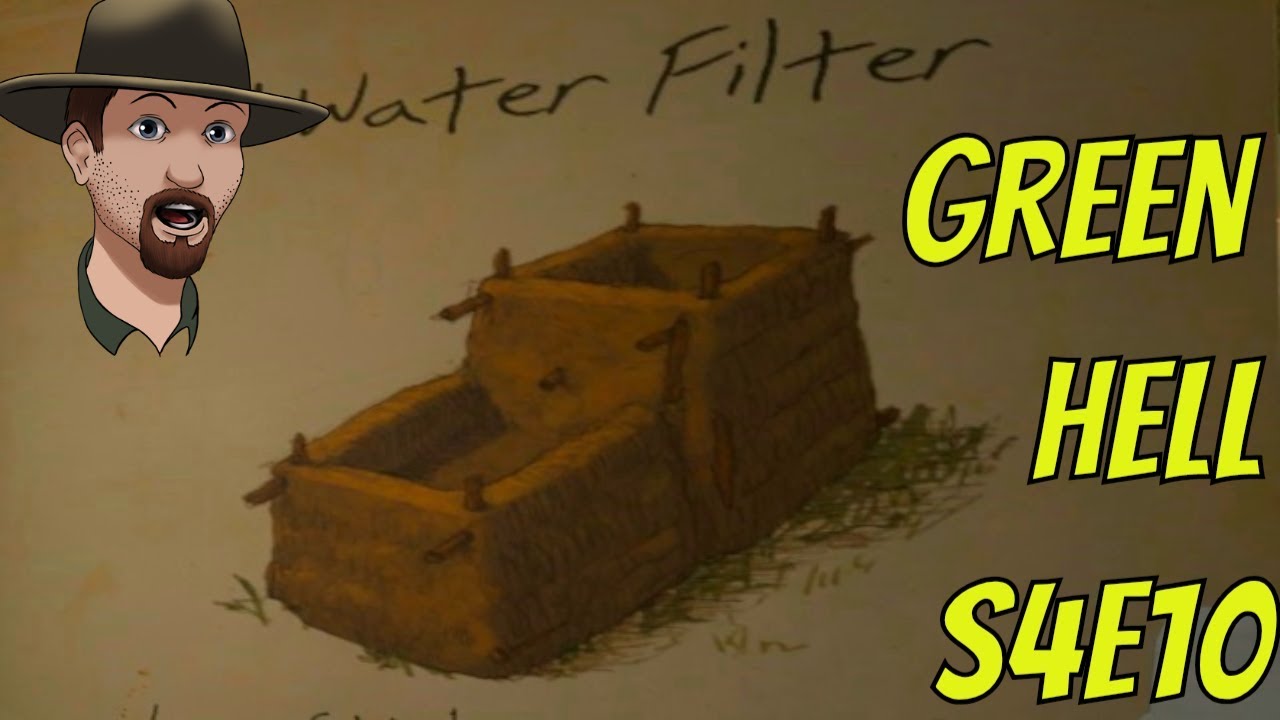 Mud Water Filter Build and Armor Repairs- Green Hell S4E10