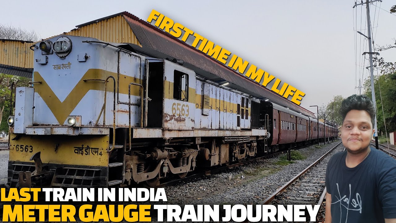 Meter gauge train journey | first time in meter gauge train Gujarat | Incredible India