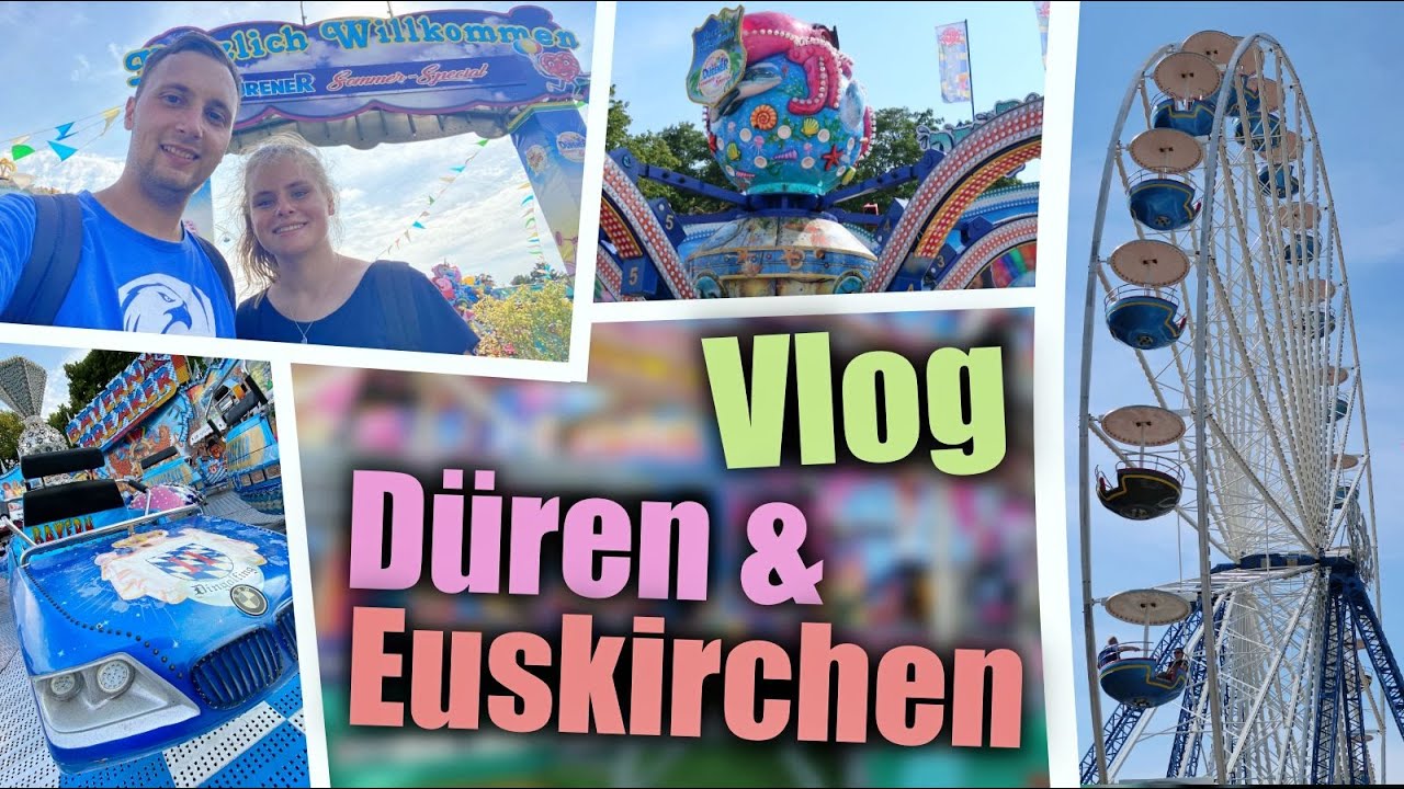Karussellfahren bei 30 &deg;+! 🥵 |&nbsp;Pop-Up Kirmes D&uuml;ren und Euskirchen 2020 | Vlog #208