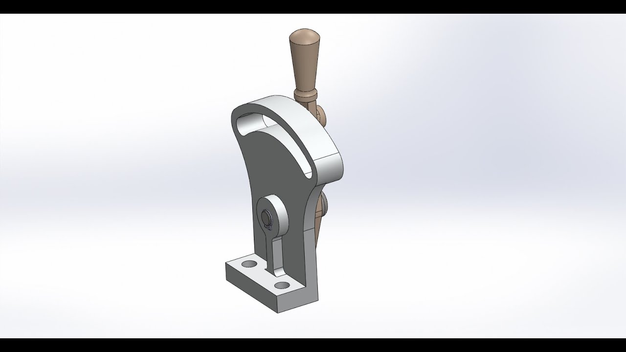 control handle assembly  SOLIDWORKS