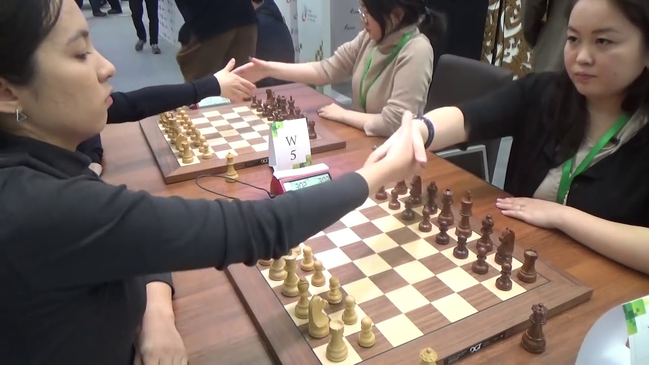 IM Dinara Saduakassova/KAZ/- IM Munguntuul Batkhuyag/MGL/ WWBCC 2019