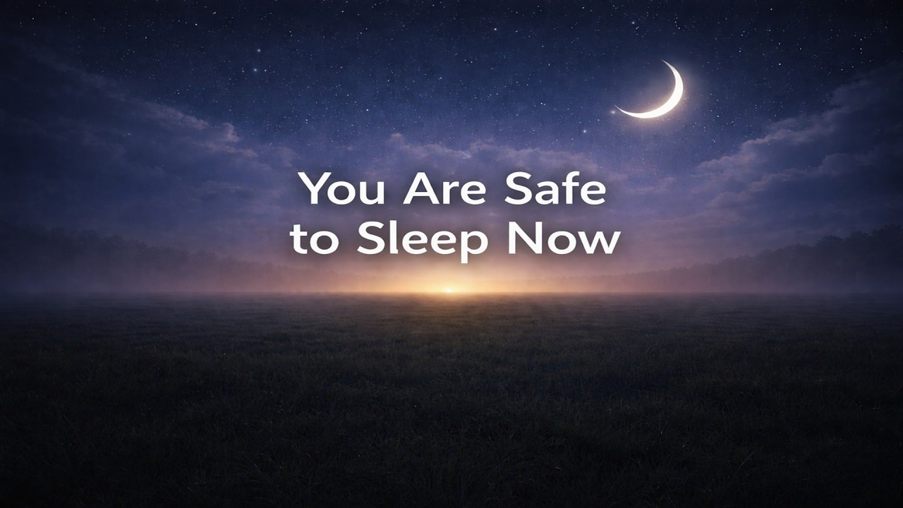 You Are Safe to Sleep Now (1 Hour) • Deep Sleep Ambient Music for Anxiety Relief • Deep Sleep Realms