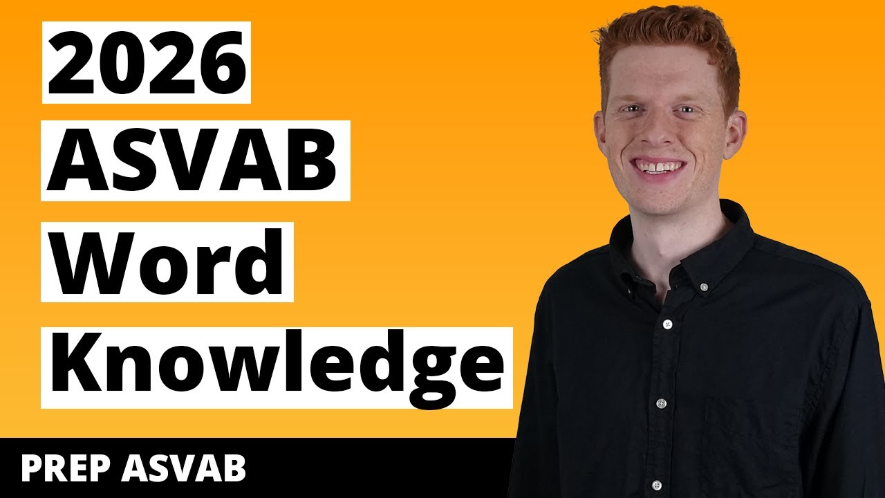 ASVAB Word Knowledge Practice Test 2026 (40 Questions with Explained Answers)