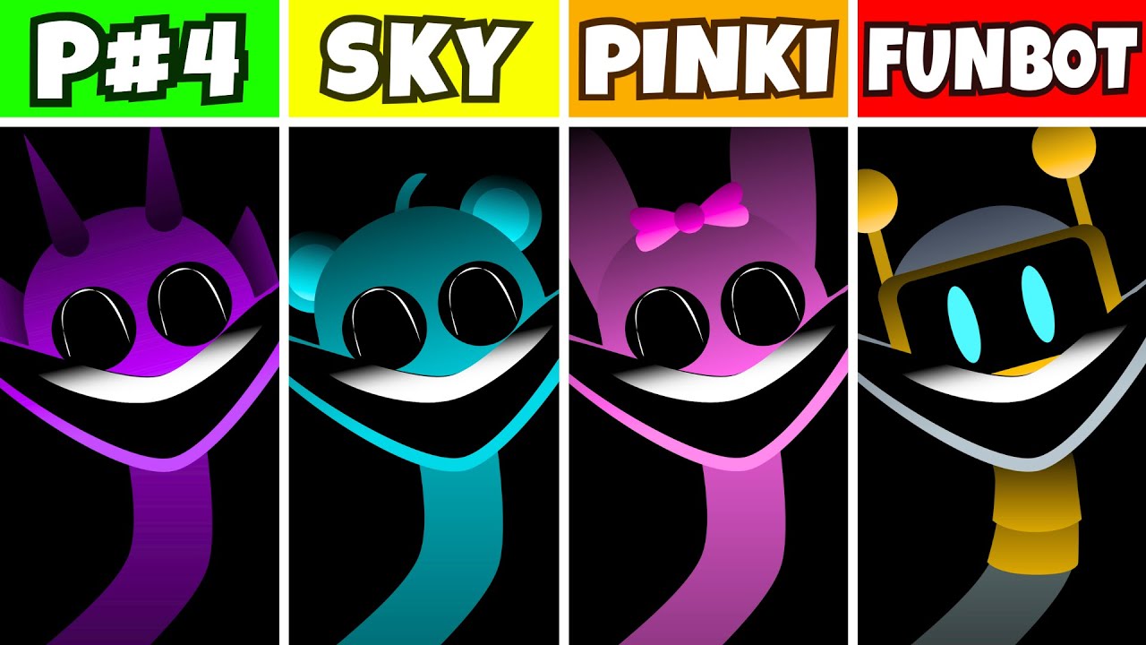 Incredibox Sprunki: Phase 4 But Sky VS Pinki VS Funbot