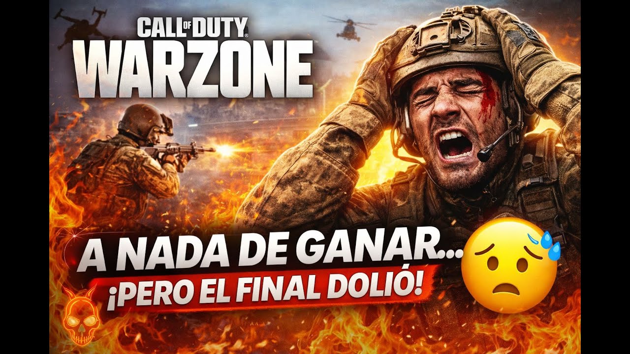 Warzone | Todo iba perfecto hasta el final 😅🔥