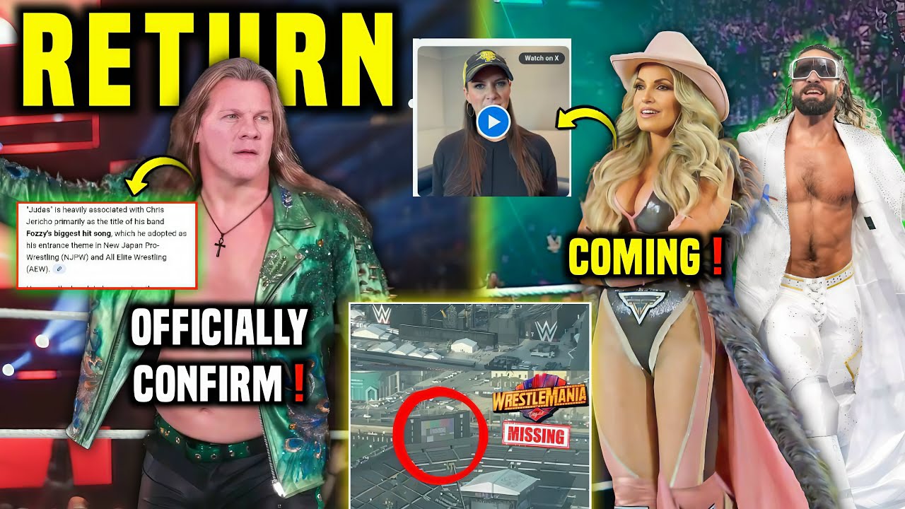 WWE OFFICIALLY CONFIRM CHRIS JERICHO RETURN 🤩🤯 || TRISH STRATUS AMD SETH ROLLINS ROYAL RUMBLE ||