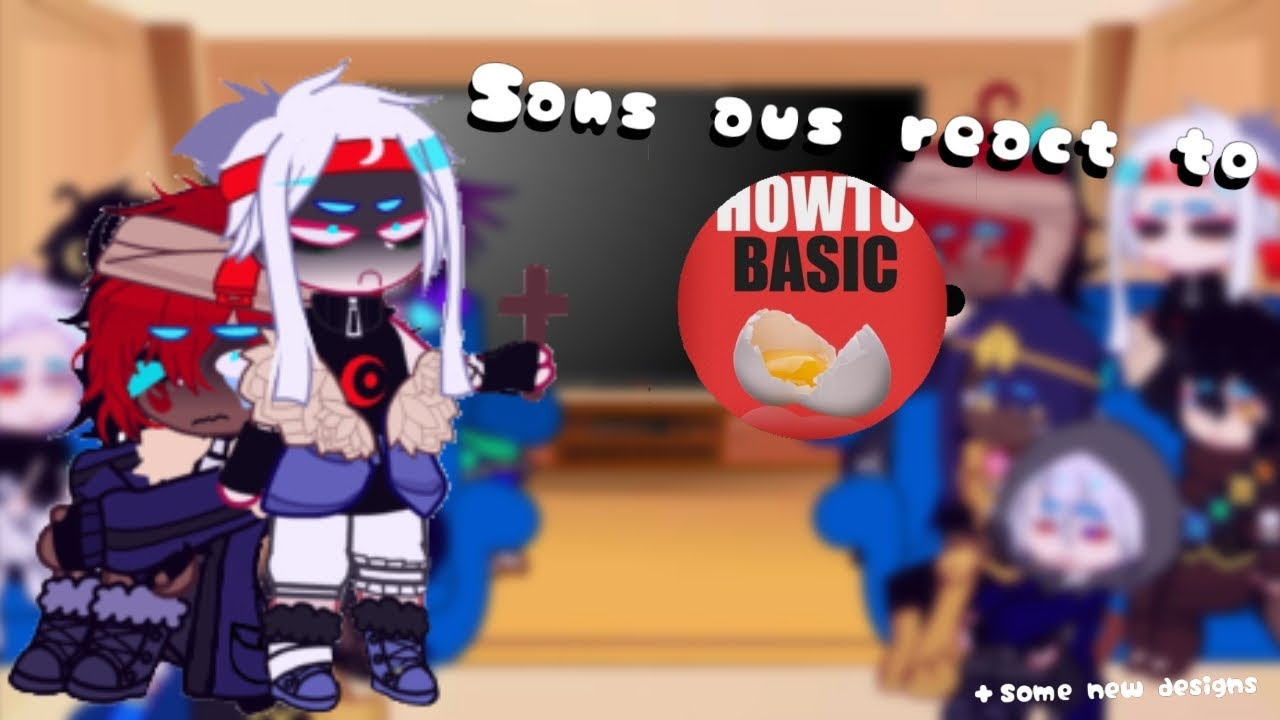 Sans Aus react to How To Basic||Only part||Made by PaperjamUvO