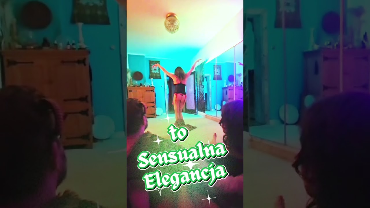 The dance of Burlesque Striptease on Erotic Innocence new year 2025.