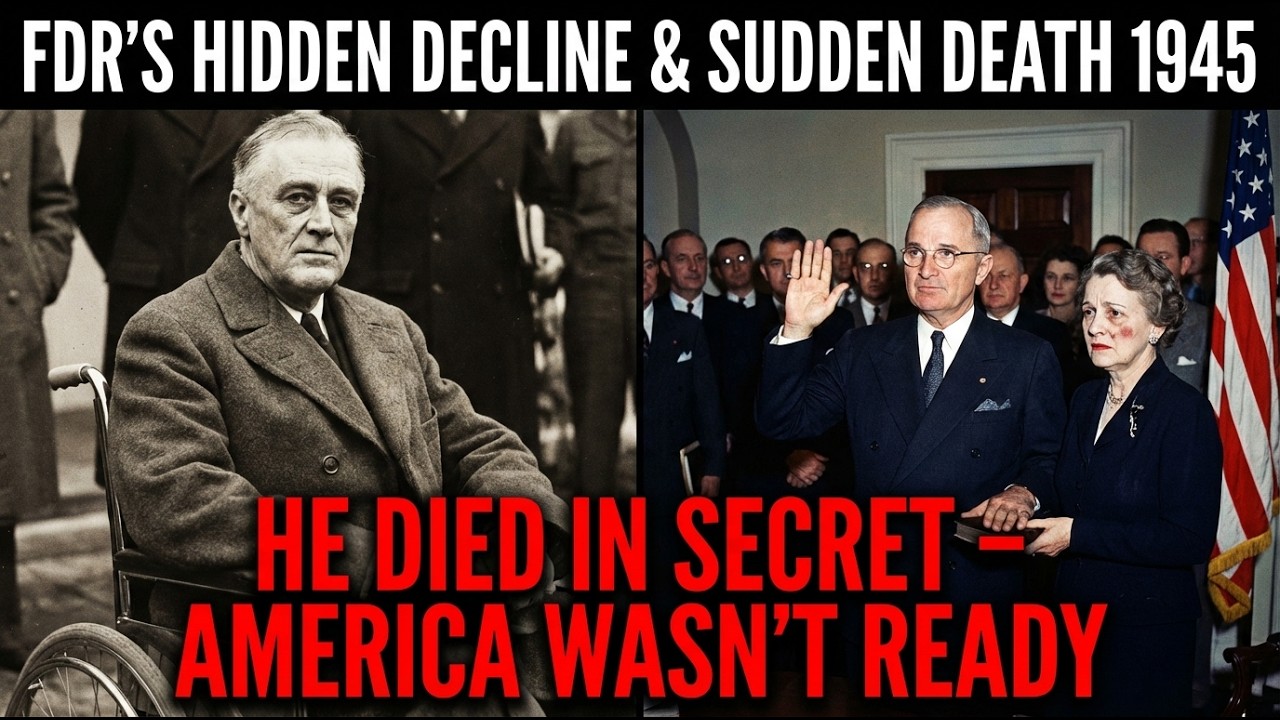FDR's Hidden Decline: The Dying President & Truman's Sudden Rise (1945)