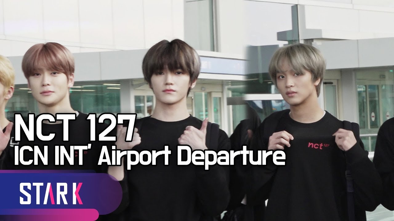 엔시티127, 월드투어 앞두고 설레는 출국길 (NCT127, 20190416_ICN INT' Airport Departure)