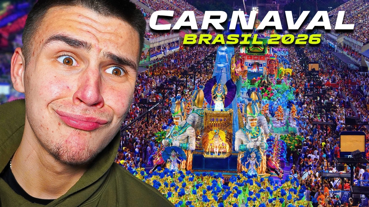 O QUE ACONTECE NO CARNAVAL DO BRASIL 2026 - Gringo reage