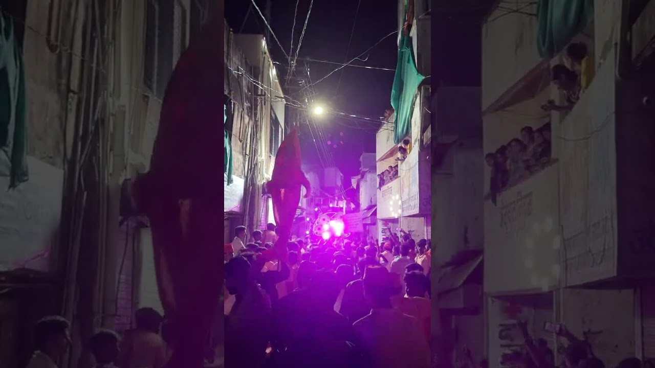 चंद्रशेखर आझाद मंडळ 🔥 || NANDURA GANPATI VISARJAN 2024 4K 🥁⚡(USE 🎧)