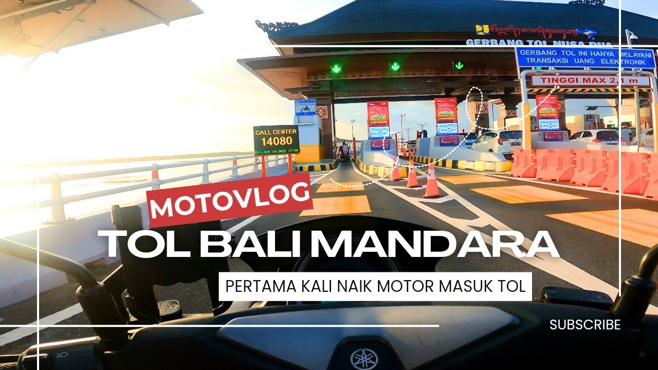 Motovlog Jalan Tol Bali Mandara | Kondisi Bali Terkini di Jalan Tol Terindah di Indonesia