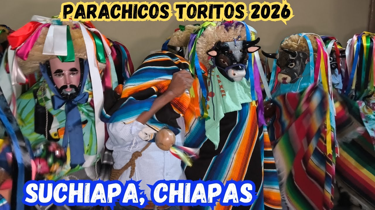 PARACHICOS DE SUCHIAPA, ENERO DEL 2026, #torito #chiapas #parachicos #suchiapa #unestilodiferente
