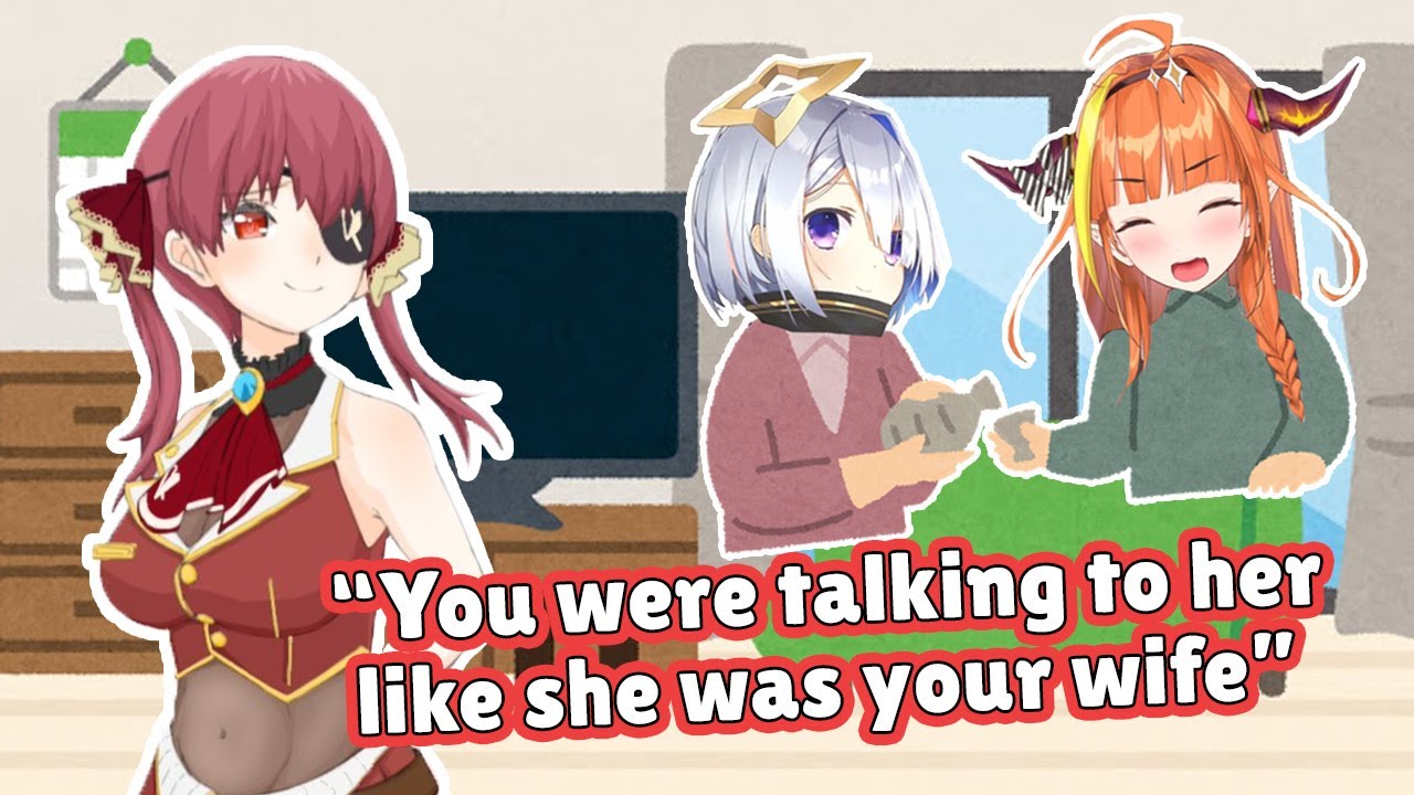 Marine comments on KanaCoco's domestic life [Hololive English Sub]