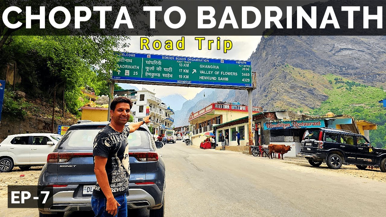 Chopta To Badrinath By Road | Tungnath To Badrinath By Road | Stay In Badrinath | Vikram Xplorer