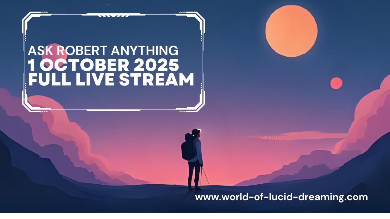 Ask Robert Anything: 1 October 2025 Full Live Stream