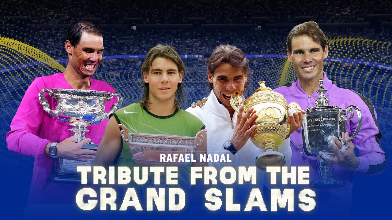 Rafael Nadal: A Tribute from the Grand Slams