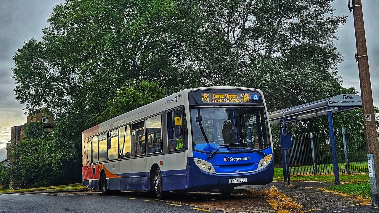 Kickdown Voith MAN 18.240LF Alexander Dennis Enviro300 22639 YN08 JDU