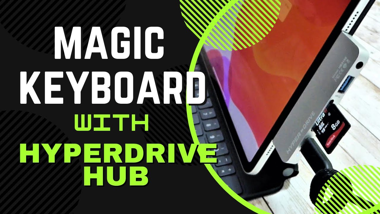 APPLE MAGIC KEYBOARD WITH HYPERDRIVE HUB