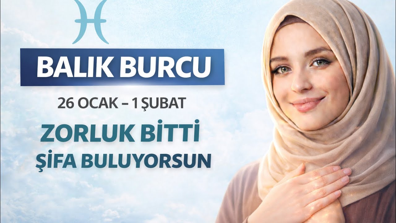 BALIK BURCU ⚡26 OCAK – 1 ŞUBAT | MERHAMETTEN GÜCE GEÇİŞ BAŞLIYOR 🚀