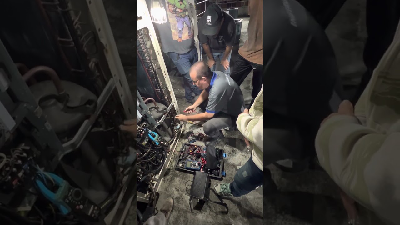 Megagem do compressor vrf midea com megametro digital mínima