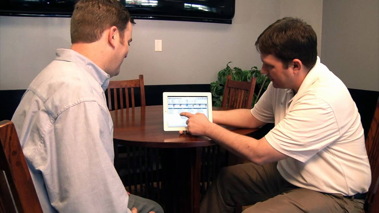 MenuSys- F&I Software- Finance Menu on Tablet