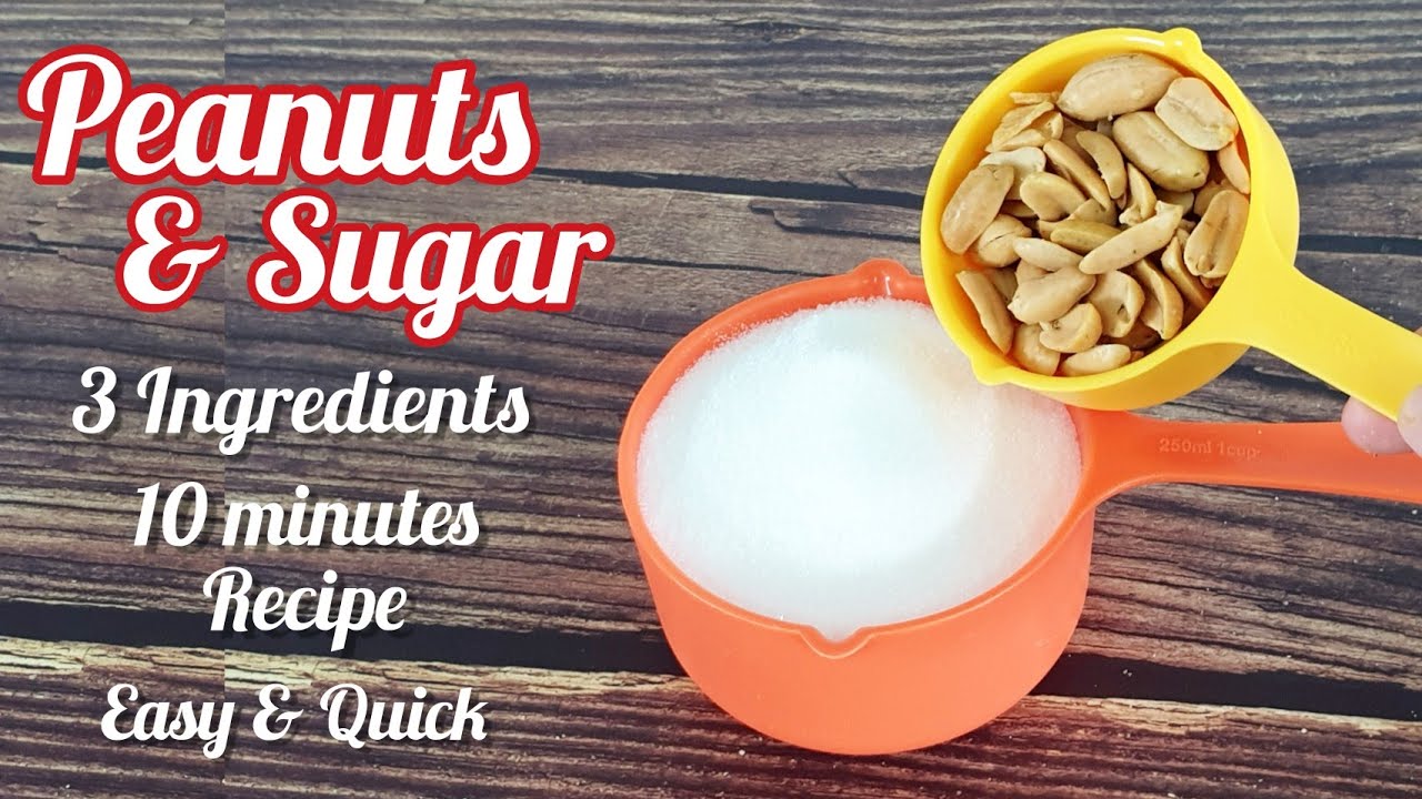 Mix Peanuts and Sugar and get the best dessert in 10 minutes | Versatile Cuisines