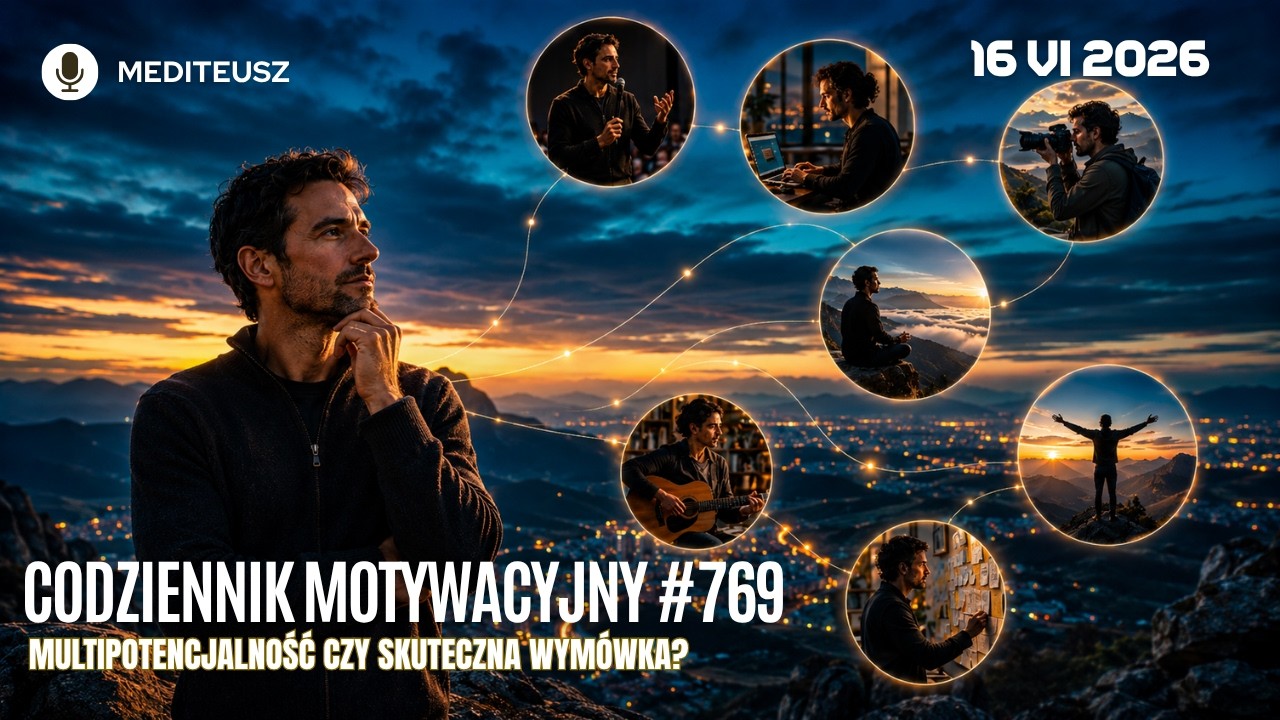 Multipotencjalność czy skuteczna wym&oacute;wka? Codziennik Motywacyjny #769 16 VI 2026
