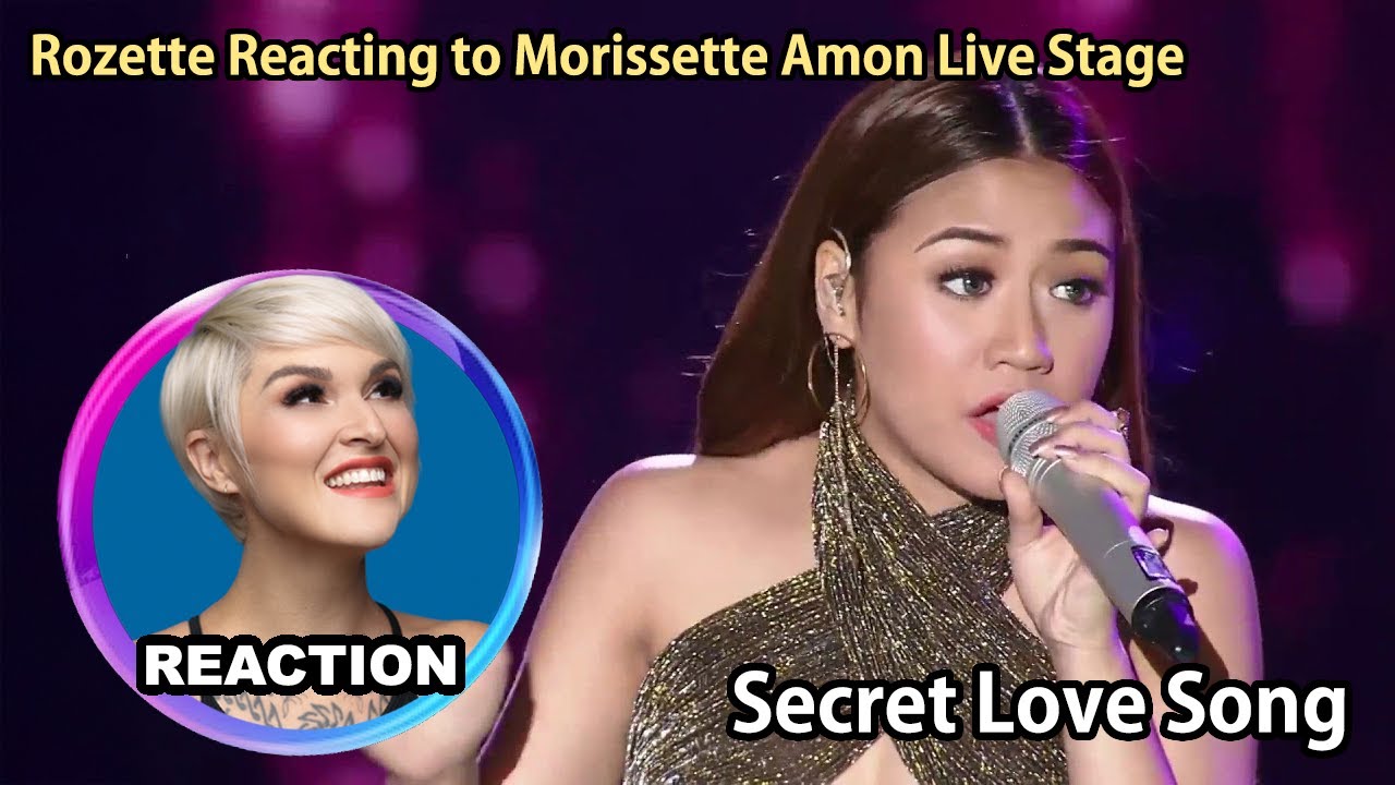 Vocal Coach Rozette Reacts to Morissette Amon「Secret Love Song」LIVE STAGE #morissetteamon #littlemix