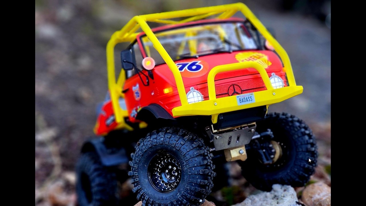 Trail Unimog1:10 3d Druck von JESSE CAD