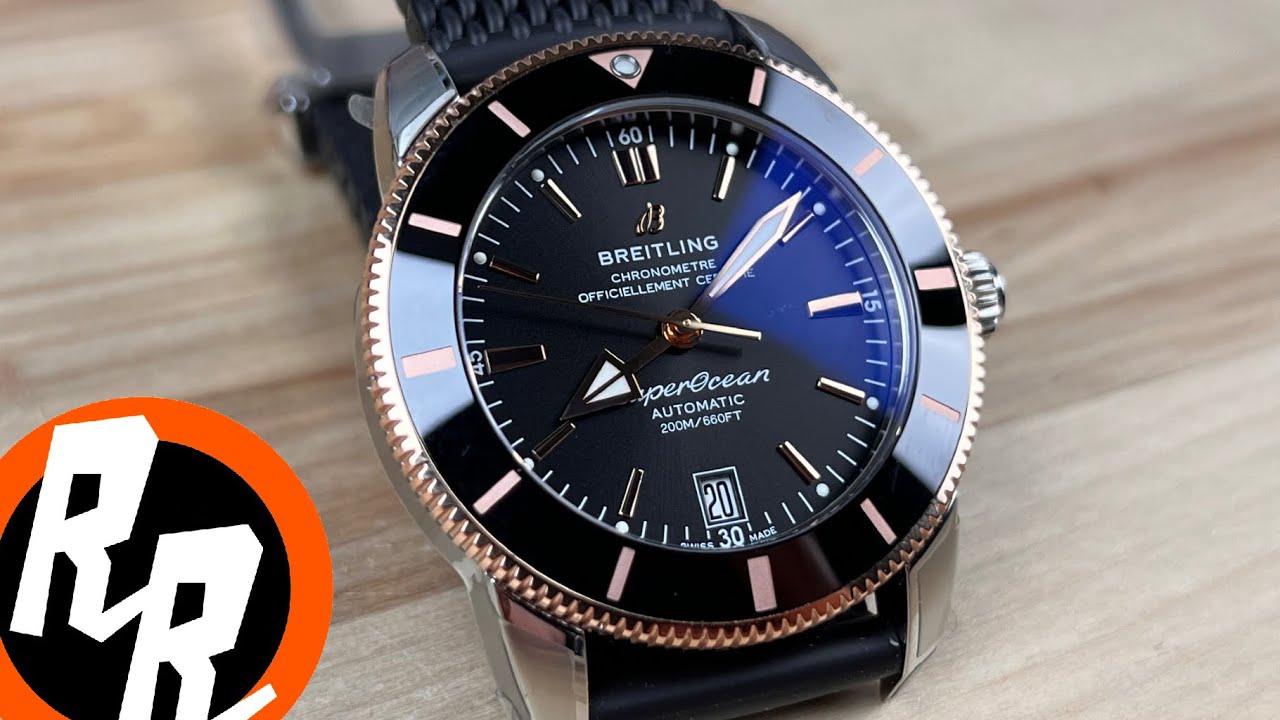 Breitling Super Ocean Heritage, 18-каратное золото