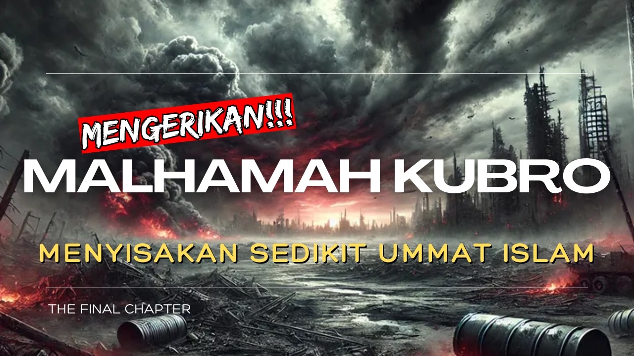 🔥Inilah Malhamah Kubro: Perang Akhir Zaman Melawan 80 Bangsa Rum !
