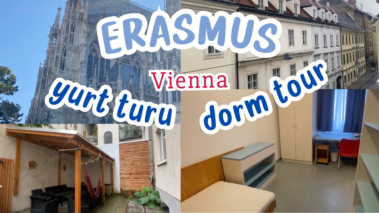 Viyana Erasmus Yurt Vlog 🇦🇹∣Nasıl bulacağız?Kira?Ne zaman başvurmalı?∣ home4students Neudeggergasse